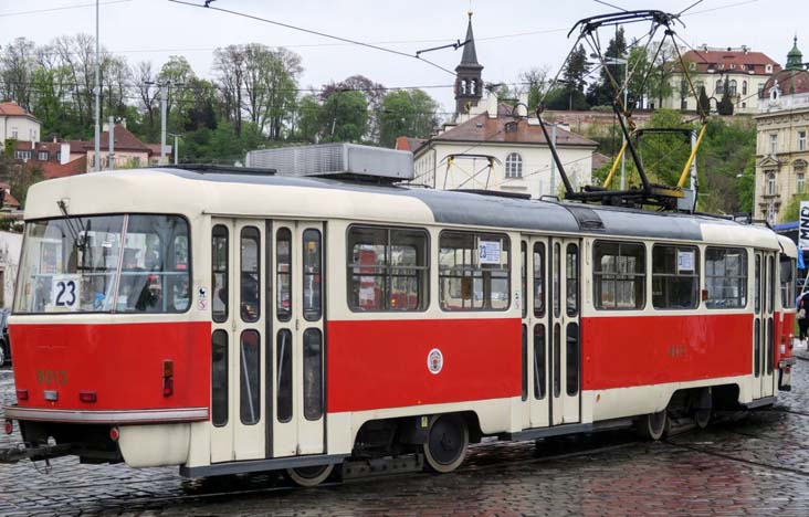 Prague Tatra T3M tram 8013